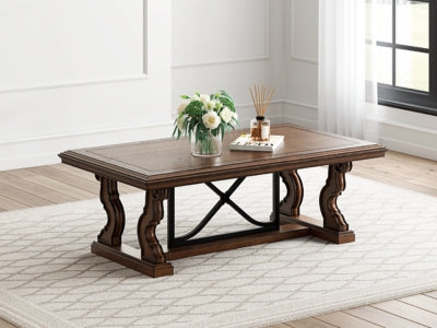Ashley Maylee Dark Brown Coffee Table