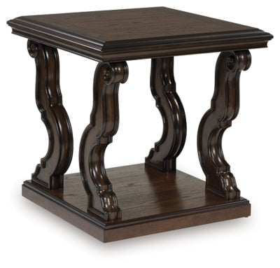 Ashley Maylee Dark Brown End Table