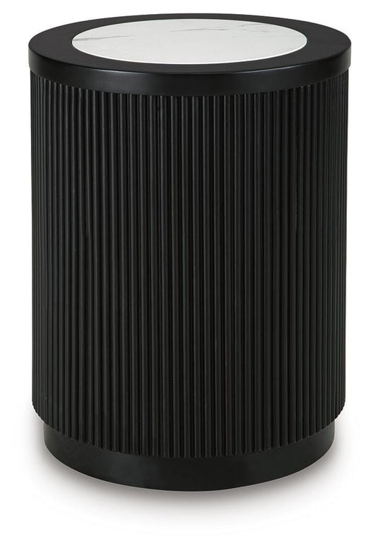 Ashley Grayman Black End Table