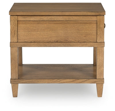 Ashley Sharlance Light Brown End Table