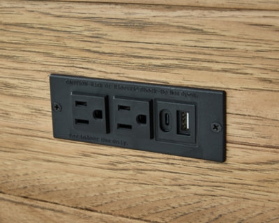 Ashley Sharlance Light Brown End Table