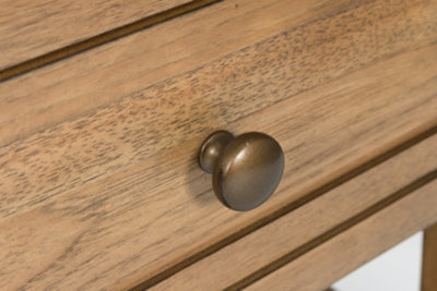 Ashley Sharlance Light Brown End Table