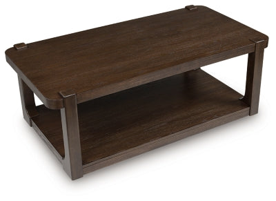 Ashley Breckington Dark Brown Coffee Table