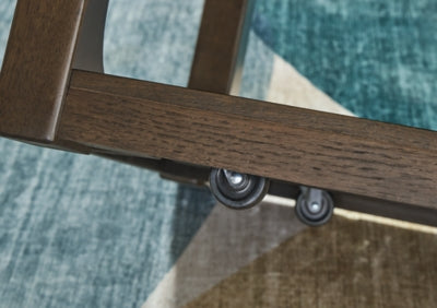 Ashley Breckington Dark Brown Coffee Table