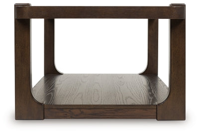 Ashley Breckington Dark Brown Coffee Table