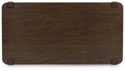 Ashley Breckington Dark Brown Coffee Table