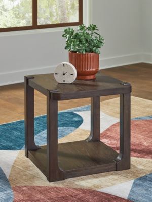 Ashley Breckington Dark Brown End Table