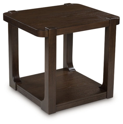 Ashley Breckington Dark Brown End Table