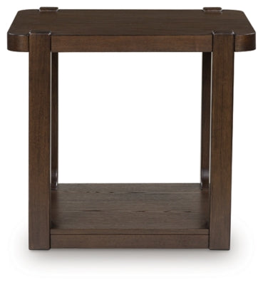 Ashley Breckington Dark Brown End Table