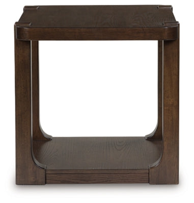 Ashley Breckington Dark Brown End Table