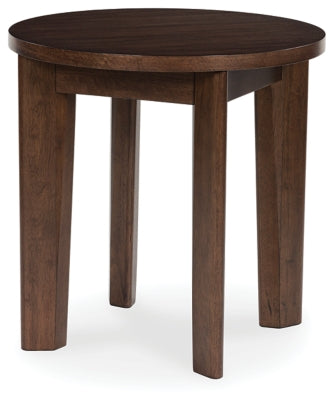 Ashley Korestone 2 Dark Brown End Table