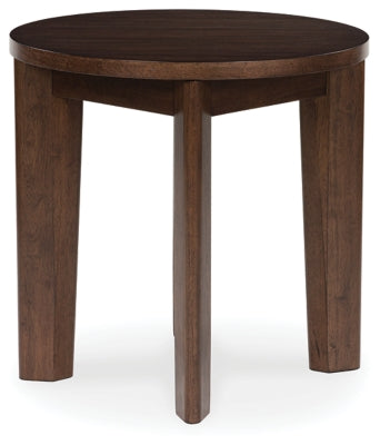 Ashley Korestone 2 Dark Brown End Table