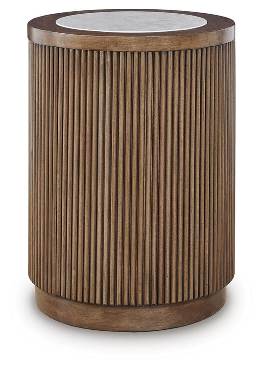 Ashley Hadonna Brown End Table