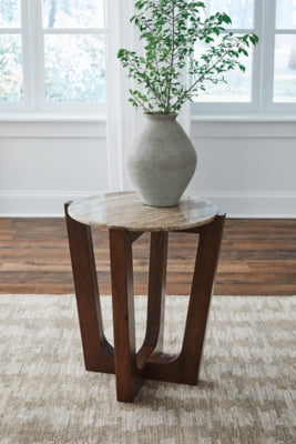Ashley Tanidore Warm Brown End Table