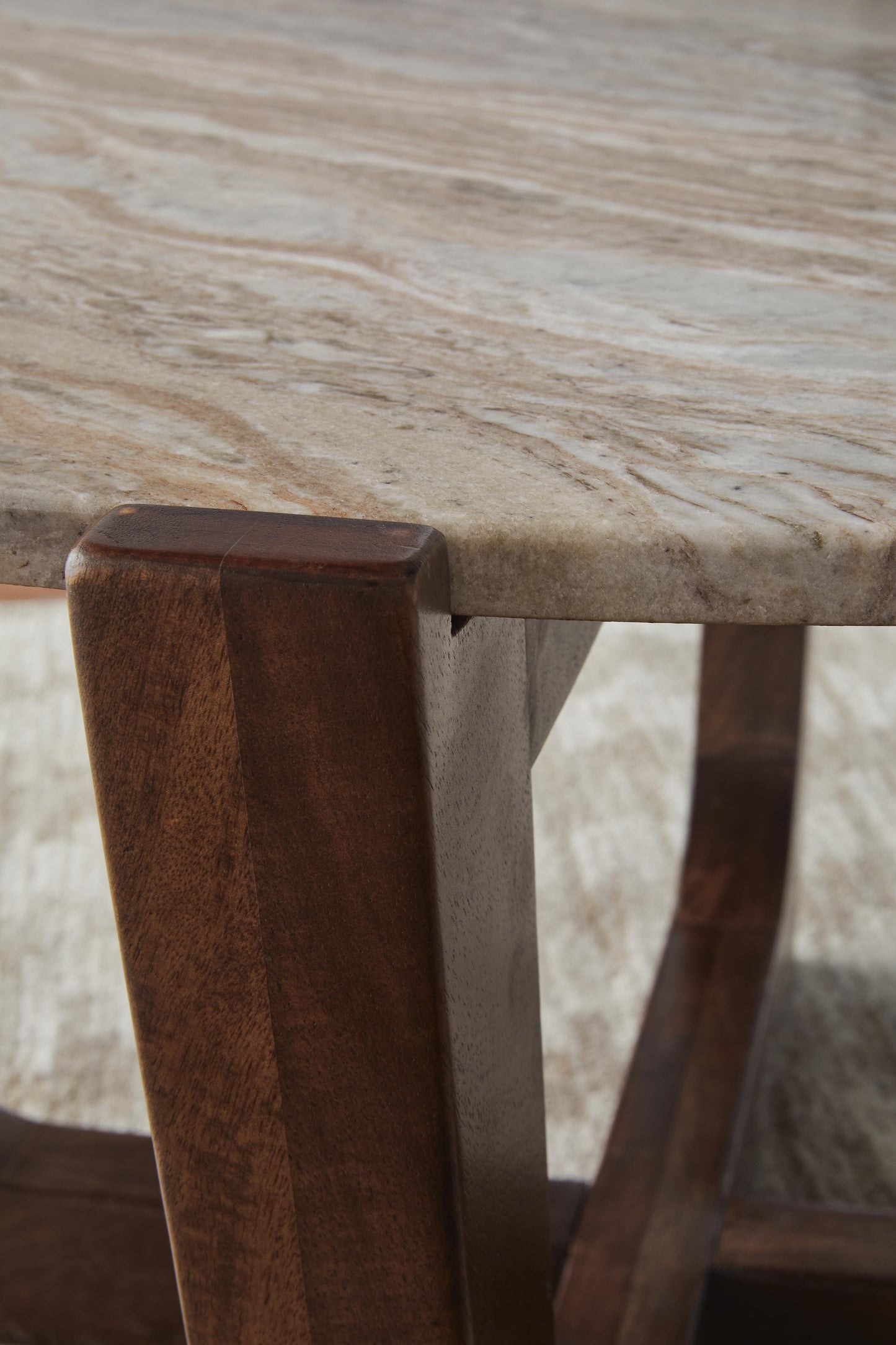 Ashley Tanidore Warm Brown Coffee Table