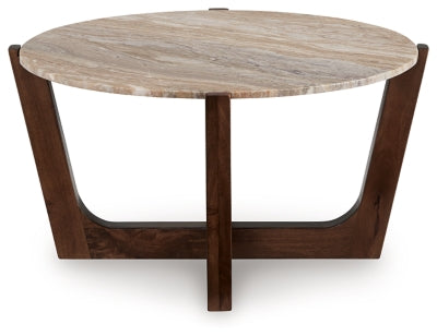 Ashley Tanidore Warm Brown Coffee Table