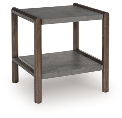 Ashley Kallenny Brown Gray End Table