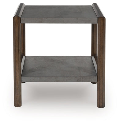Ashley Kallenny Brown Gray End Table