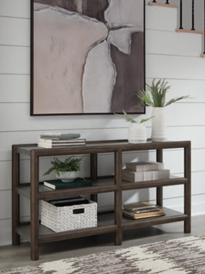 Ashley Kallenny Brown Gray Sofa Table