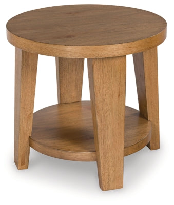 Ashley Kristiland Light Brown End Table
