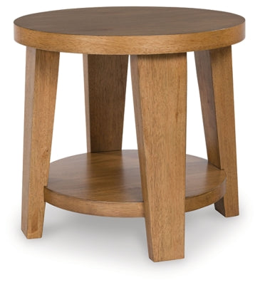 Ashley Kristiland Light Brown End Table
