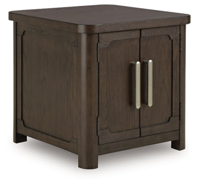 Ashley Breckington Dark Brown End Table