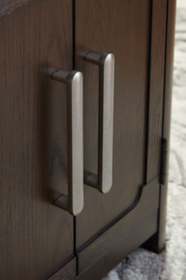 Ashley Breckington Dark Brown End Table