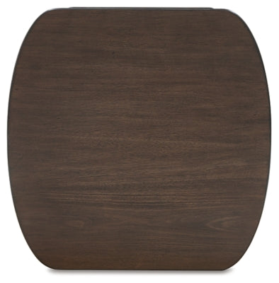 Ashley Korestone Dark Brown End Table