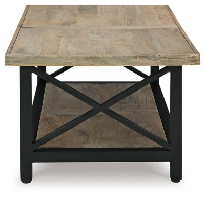 Ashley Bristenfort Brown Black Coffee Table