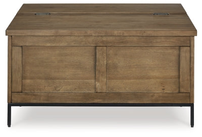 Ashley Torlanta Brown Lift-Top Coffee Table