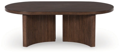 Ashley Korestone Dark Brown Coffee Table