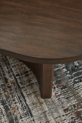 Ashley Korestone Dark Brown Coffee Table
