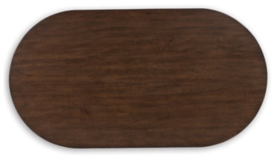 Ashley Korestone Dark Brown Coffee Table