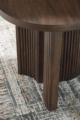 Ashley Korestone Dark Brown End Table