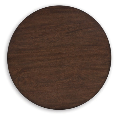 Ashley Korestone Dark Brown End Table