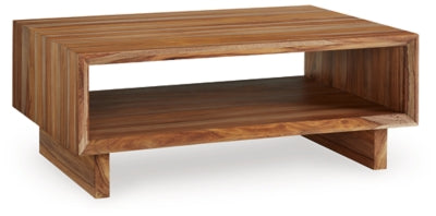 Ashley Dressonni Brown Coffee Table