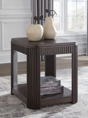 Ashley Carlibrie Warm Brown End Table