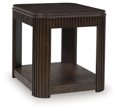 Ashley Carlibrie Warm Brown End Table