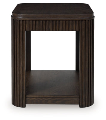 Ashley Carlibrie Warm Brown End Table