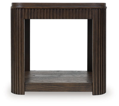 Ashley Carlibrie Warm Brown End Table