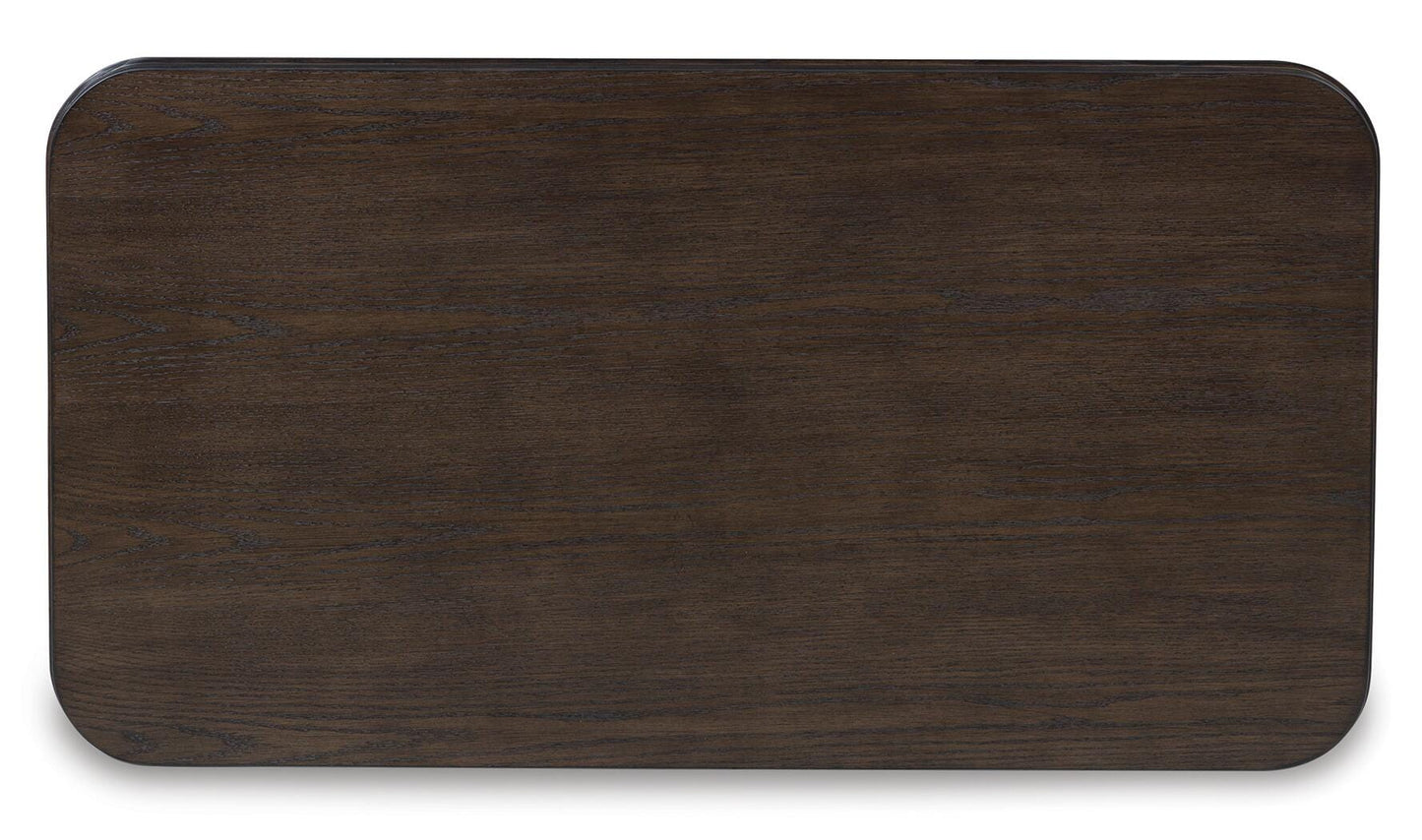 Ashley Carlibrie Warm Brown Lift-Top Coffee Table