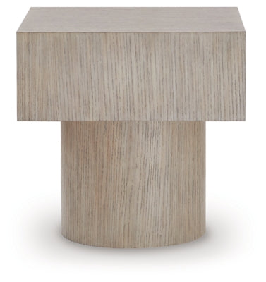 Ashley Jorielyn Light Grayish Brown End Table