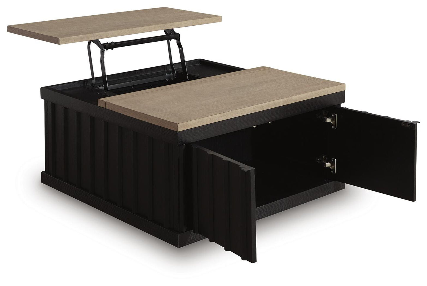 Ashley Rylandyn Black Light Brown Lift-Top Coffee Table