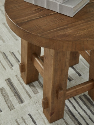 Ashley Mackifeld Warm Brown End Table