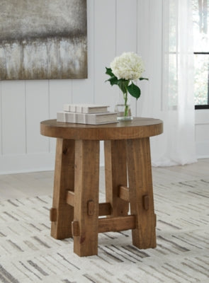 Ashley Mackifeld Warm Brown End Table