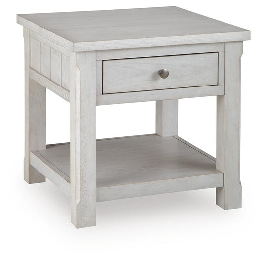 Ashley Robbinsdale Antique White End Table