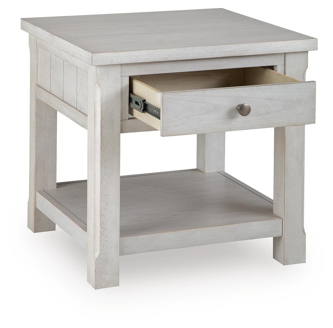 Ashley Robbinsdale Antique White End Table