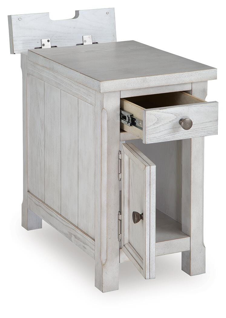 Ashley Robbinsdale Antique White Chairside End Table