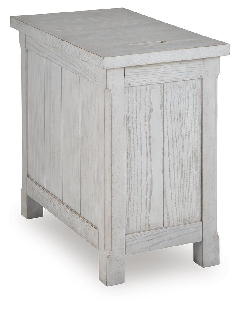 Ashley Robbinsdale Antique White Chairside End Table