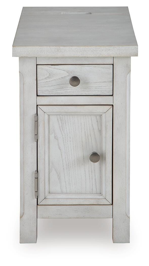 Ashley Robbinsdale Antique White Chairside End Table